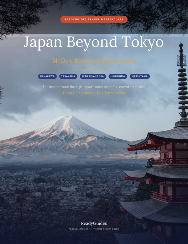 Japan Beyond Tokyo: 14-Day Regional Masterclass